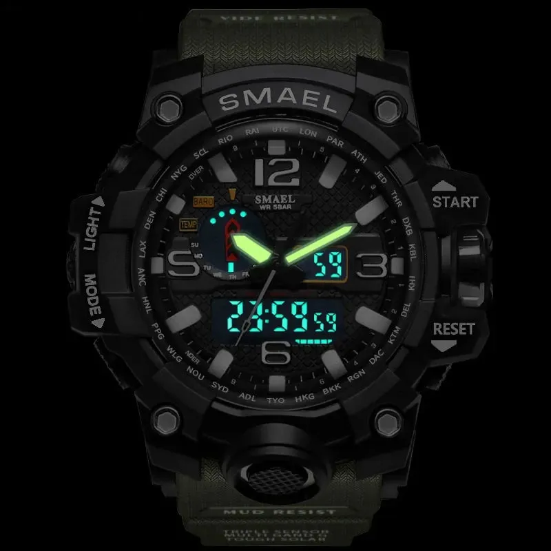 SMAEL Brand Men Sports Watch