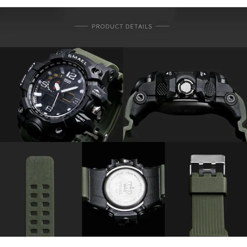 SMAEL Brand Men Sports Watch