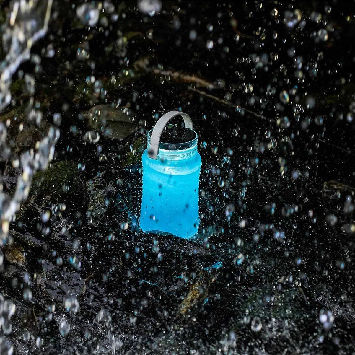 Solar Collapsible Lantern, Outdoor USB Rechargeable Lantern