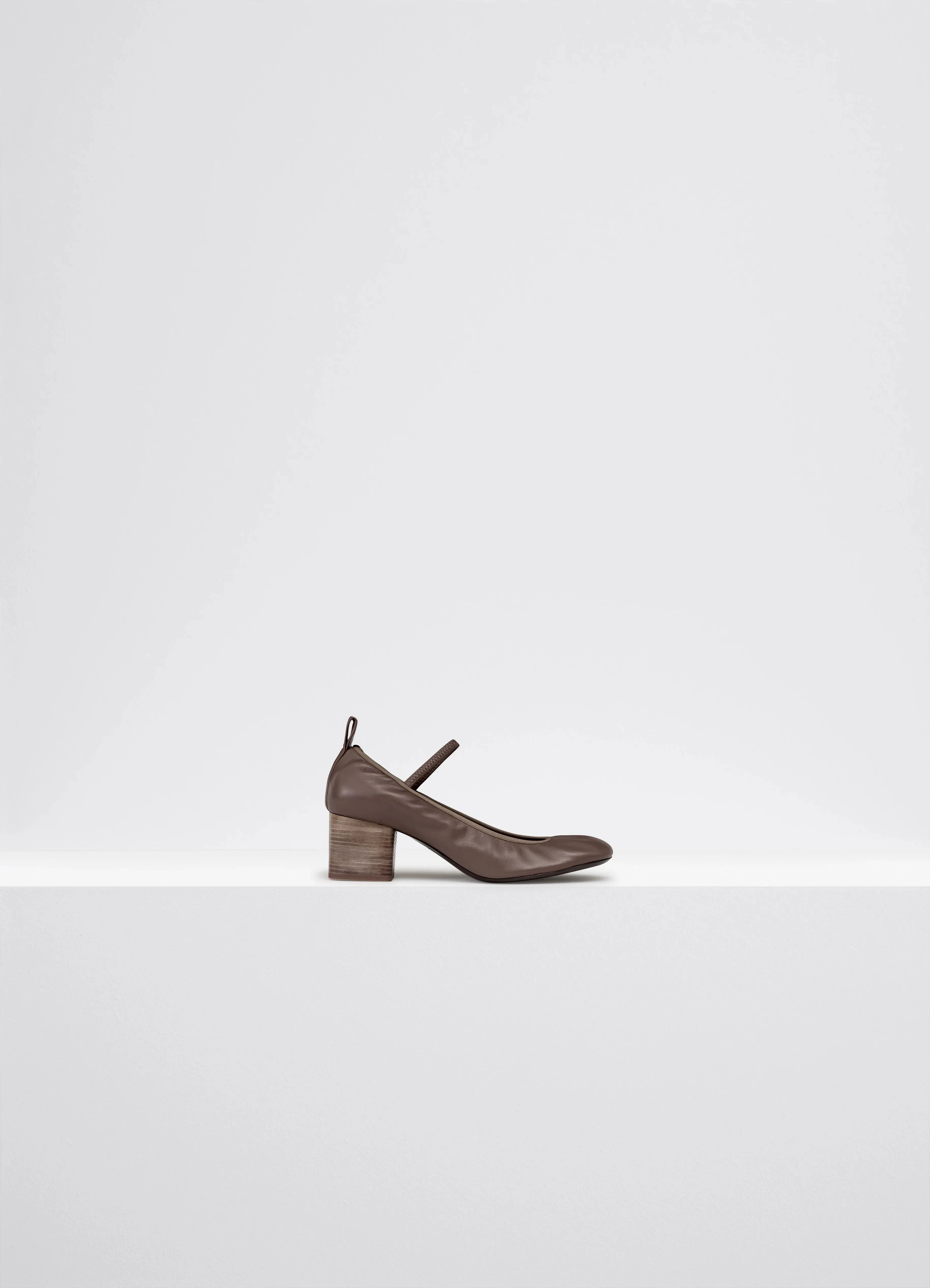 SQUARE BALLERINA WITH 55MM HEEL