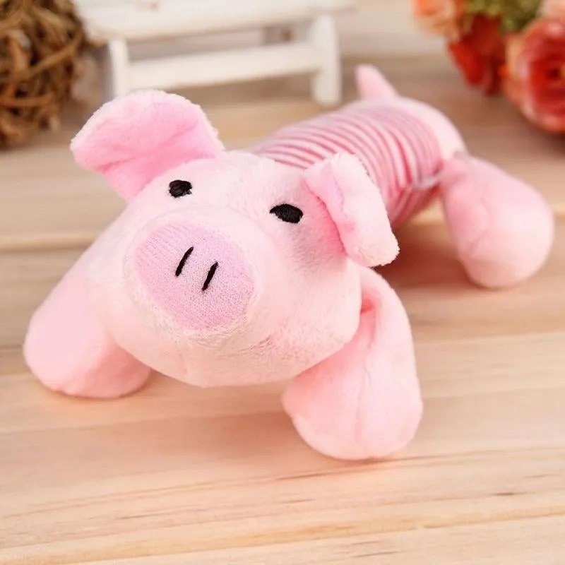 Squeaky Dog Toy - Pig/Elephant/Duck