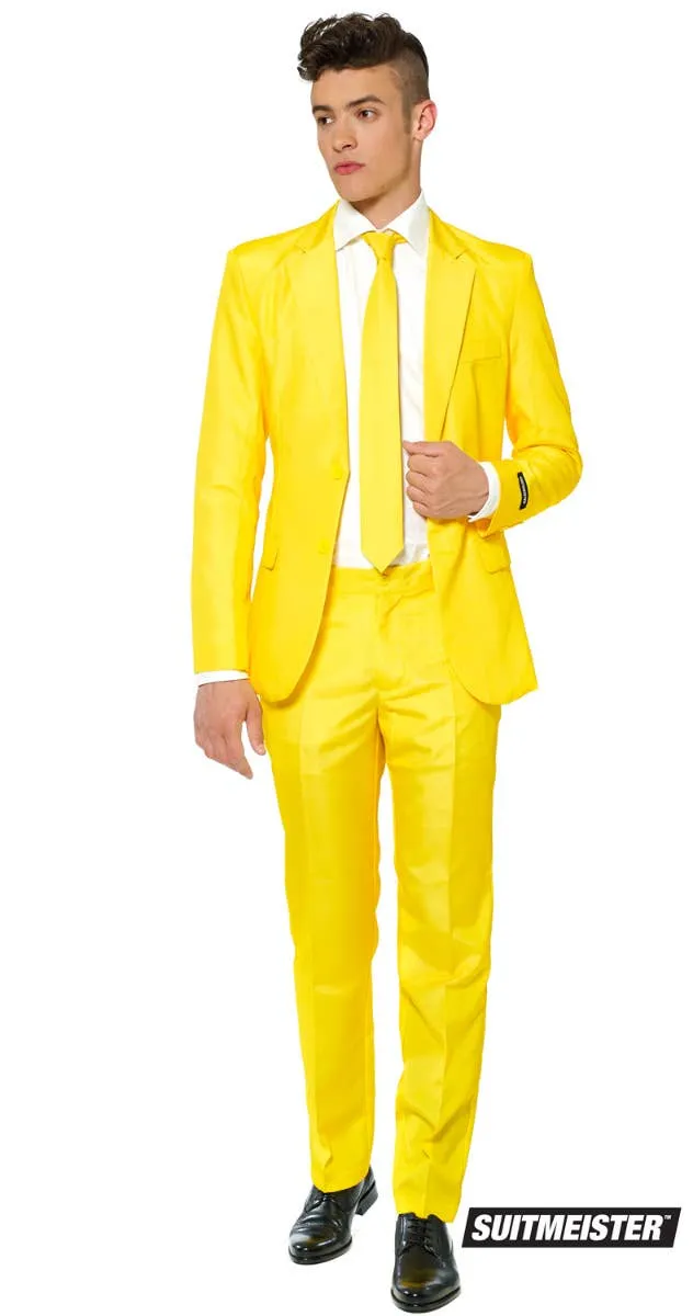 Suitmeister Bright Yellow Mens Novelty Suit