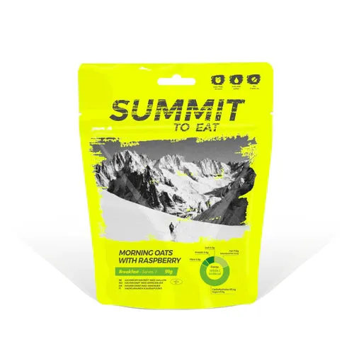 Summit to Eat Morning Oats with Raspberry