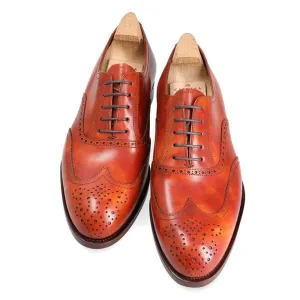 Tangerine Oxford Lace Up Shoes