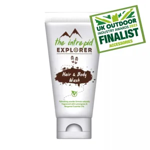 The Intrepid Explorer Travel Size Powdered Hair & Body Wash 60ml