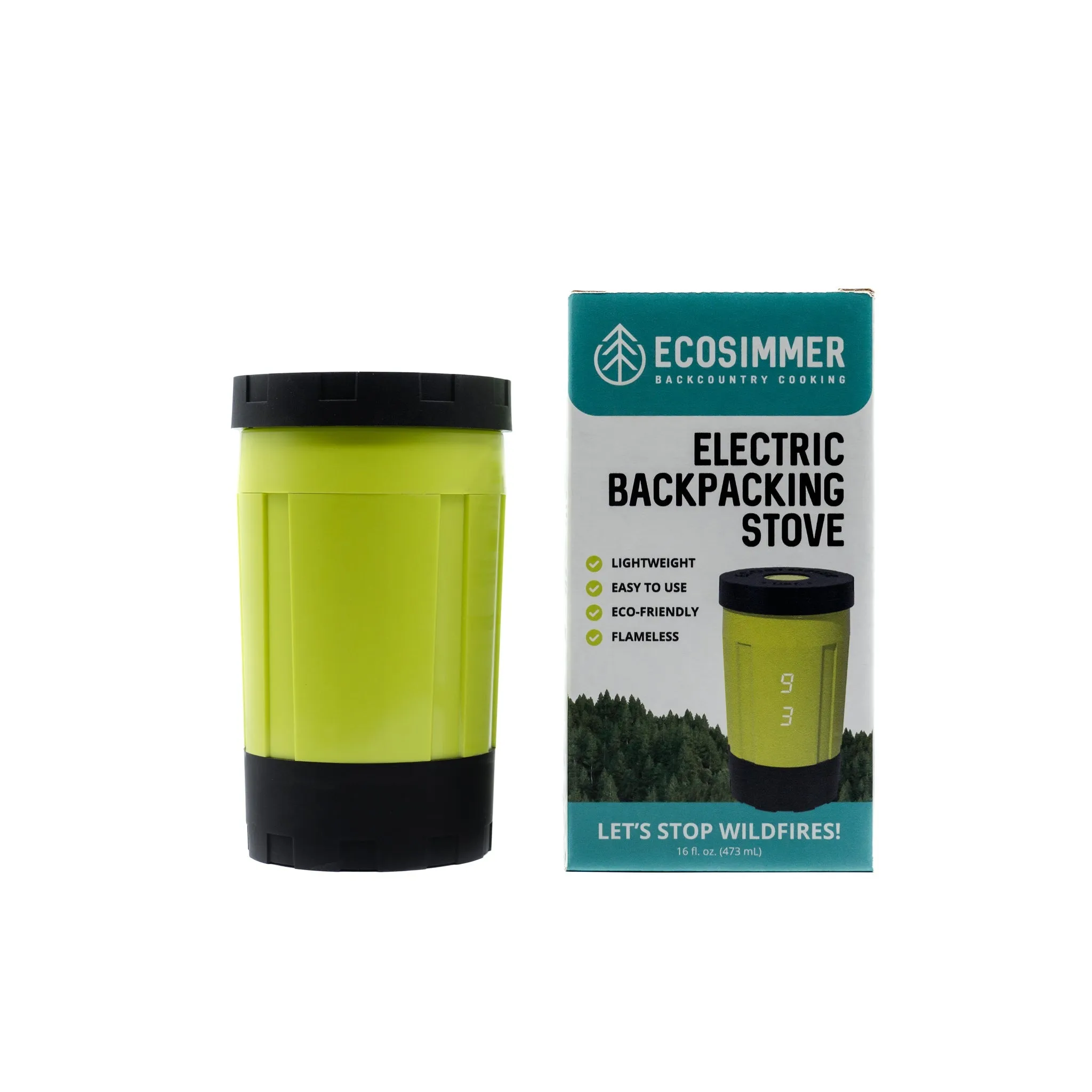 The Original EcoSimmer 100W Electric Backpacking Stove