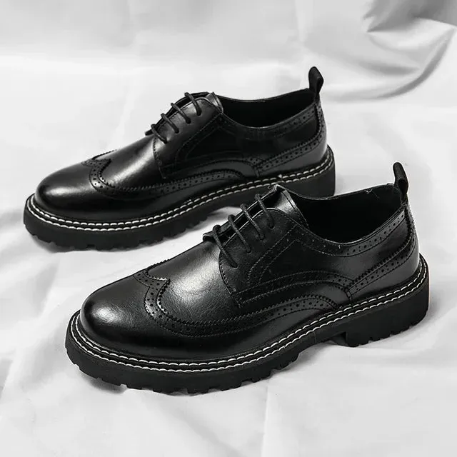 Thick-Soled Casual British Style Shoes