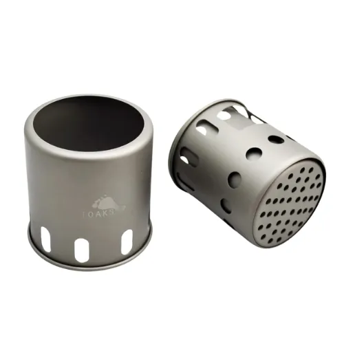 Titanium Backpacking Wood Burning Stove small (STV-12) by TOAKS