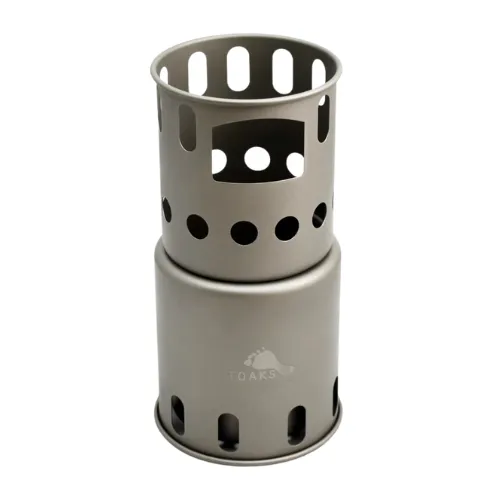 Titanium Backpacking Wood Burning Stove small (STV-12) by TOAKS