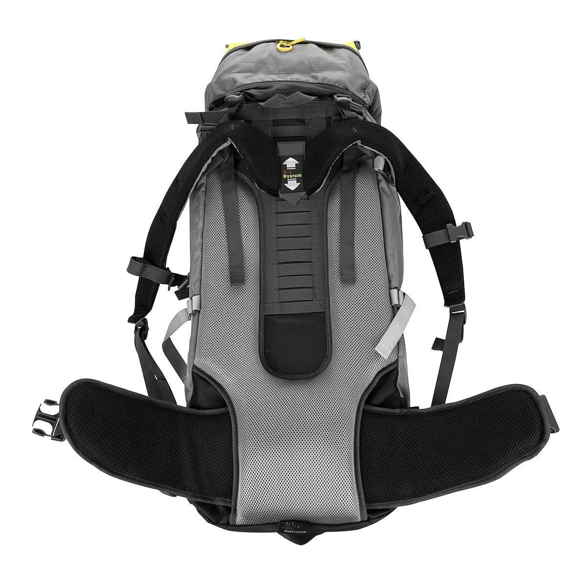 TRAVEL Extra Large Multi-Day Waterproof Framed Mountain Backpack with Rain Cover, 120L