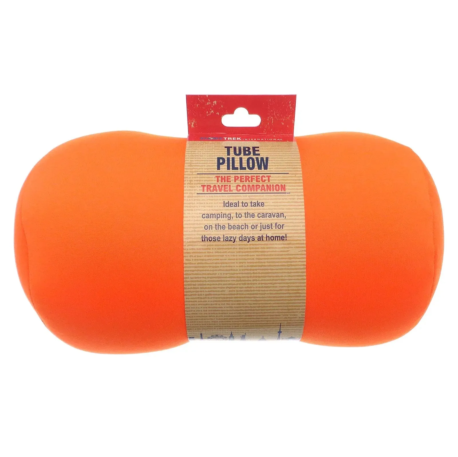 Tube Pillow Bead Filled Cushion Neck Roll Travel Camping Accessory