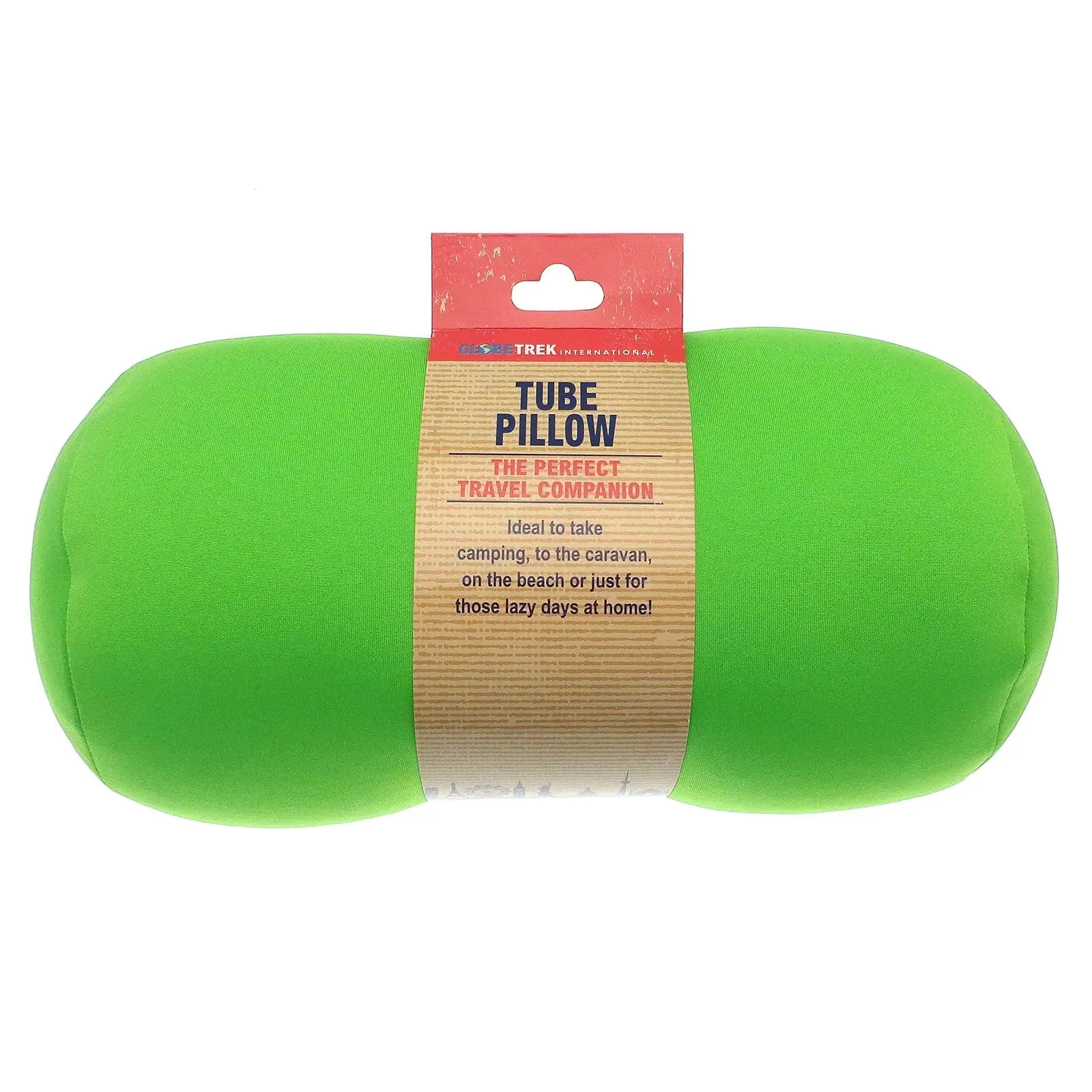 Tube Pillow Bead Filled Cushion Neck Roll Travel Camping Accessory