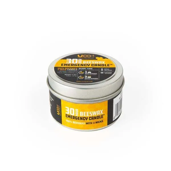 UCO Gear 30 Hour Beeswax Emergency Candle