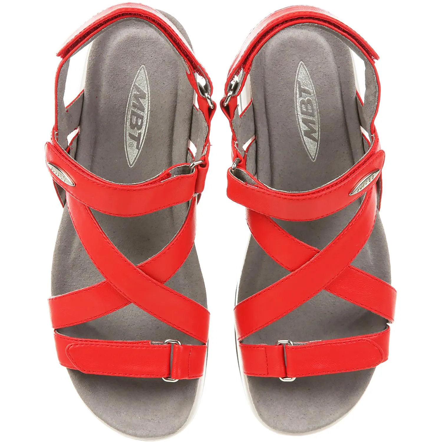 Women's MBT Kiburi Red Leather