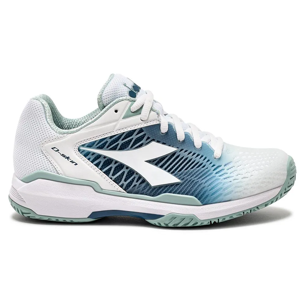 Women's Speed Competition 7 AG Tennis Shoes White and Surf Spray