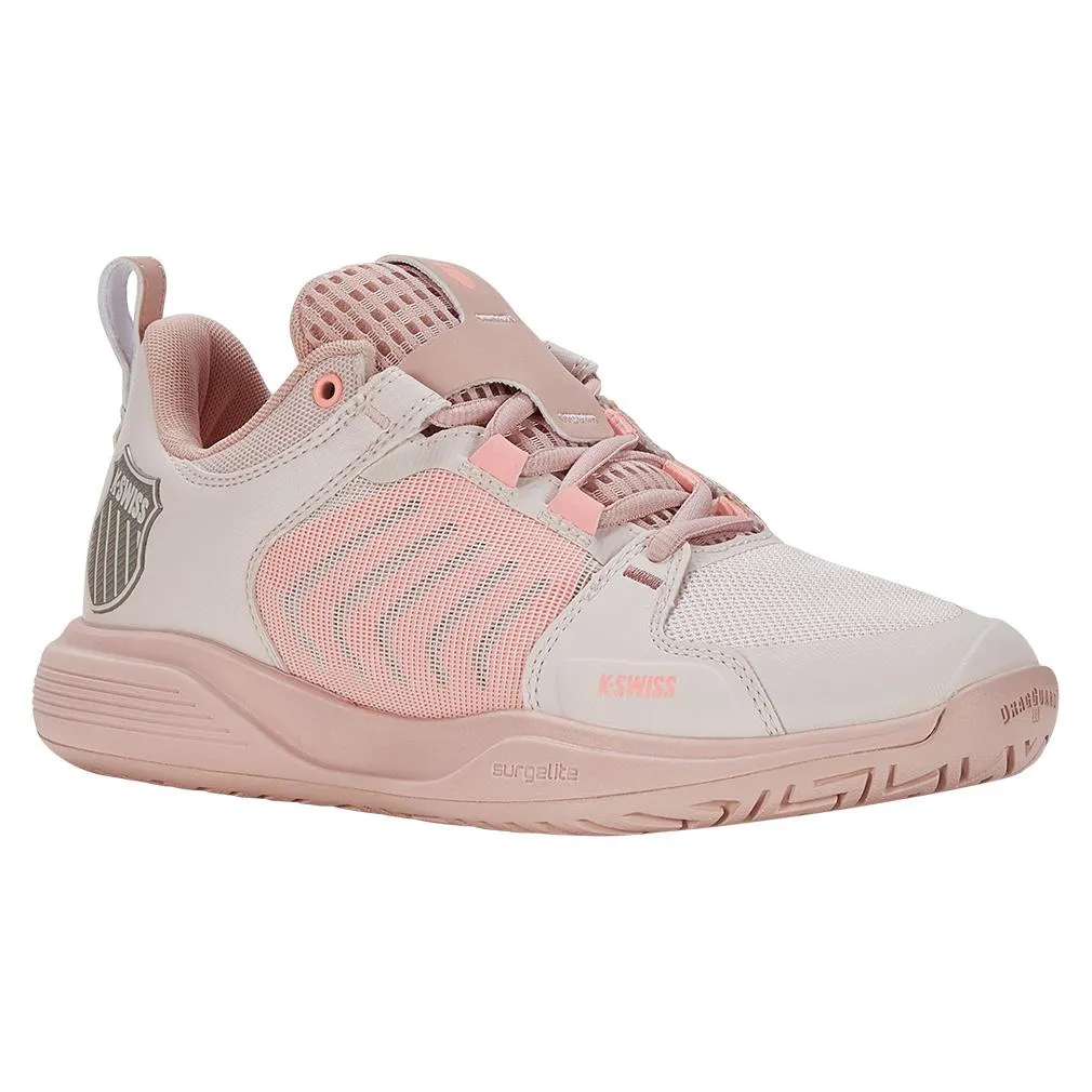 Women's Ultrashot Team Tennis Shoes Almost Mauve and Sepia Rose