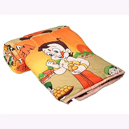 WONDERLOOK 100% Reversible Single Bed AC Blanket/Dohar/Combo Set of 2 Pc (Smart boy & Angry Birds Print)