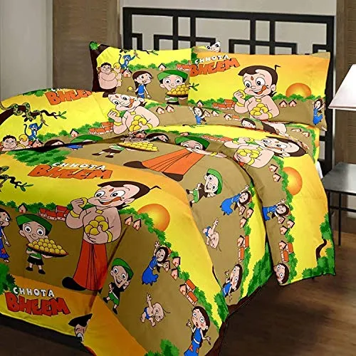 WONDERLOOK 100% Reversible Single Bed AC Blanket/Dohar/Combo Set of 2 Pc (Smart boy & Angry Birds Print)